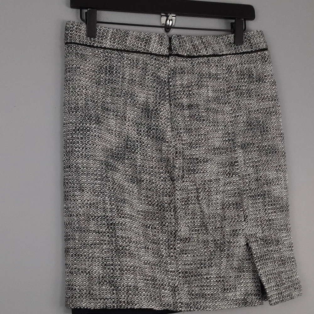WHBM Women's Tweed Cotton Mini Skirt